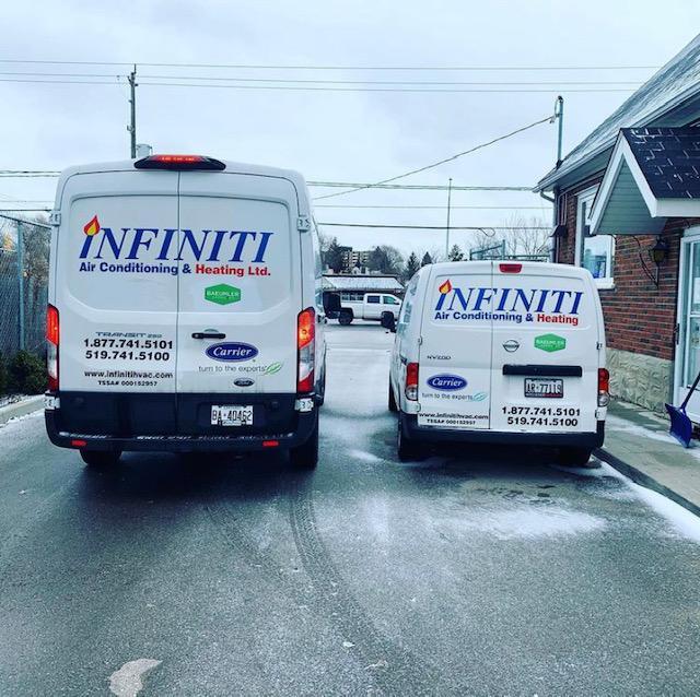 Air Conditionné Infiniti Air Conditioning & Heating à Kitchener (ON) | LiveWay