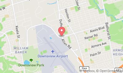 map, Electricians in Downsview