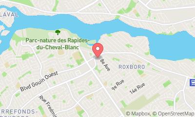 map, pointe-claire gutters