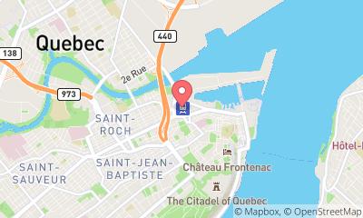 map, Les Lofts de la Gare - By Les Lofts Vieux-Québec