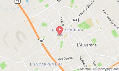 map, Les Gouttières à Peter - Installation et réparation à Québec et Charlesvoix