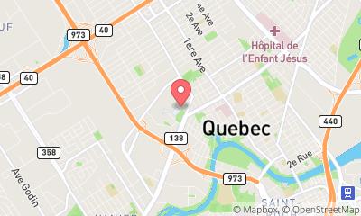 map, Jardinerie Les Urbainculteurs à Québec (QC) | LiveWay
