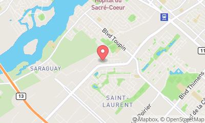 map, Location Bureau Montreal