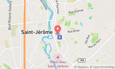 map, Extincteur St-Jérôme inc.