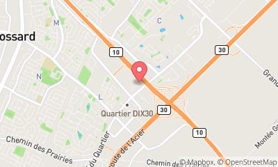 map, Regus - Quebec, Brossard - Complexe Dix 30