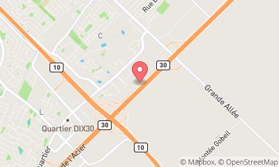 map, Tyco Security Products Canada