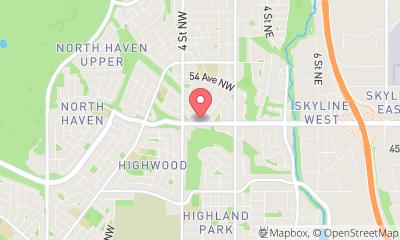 map, Calgary Lock Services