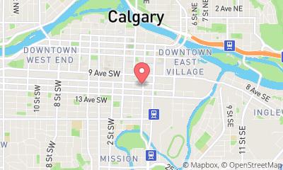 map, EFS Clean Commercial Cleaning & Disinfecting Services Calgary