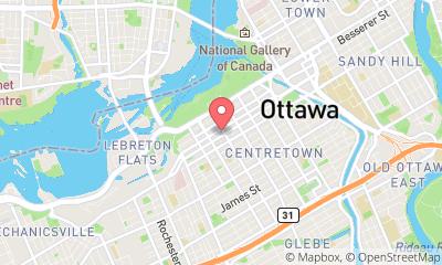 map, Ottawa Eavestrough Group