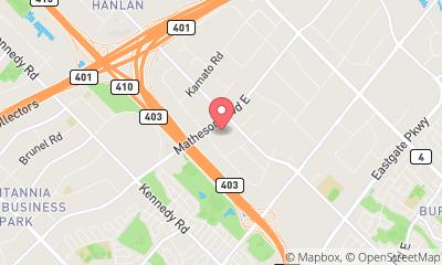 map, Grandmother's Touch Inc. - Mississauga Office Cleaning & Commercial Cleaning Company