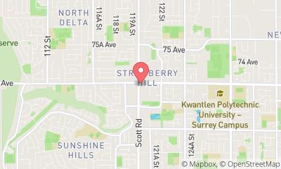 map, Techniclean Industries Corp. Commercial Janitorial and Carpet Cleaning Vancouver