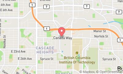 map, JAN-PRO Vancouver - Office & Commercial Cleaning Services