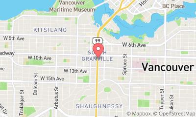 map, Vancouver Luxury Rentals