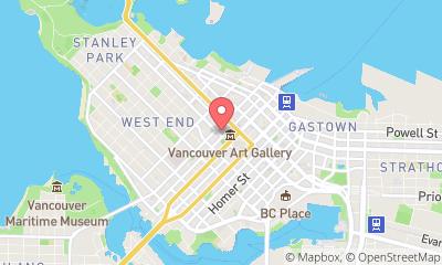 map, Regus - British Columbia, Vancouver - Robson Square