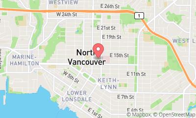 map, AMC(McPherson) Insurance Services - North Vancouver