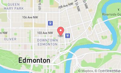 map, Cushman & Wakefield Edmonton