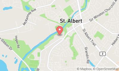 map, Riel Park RV & Self Storage - St. Albert