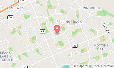 map, Ottawa's Affordable Roofing and small repairs