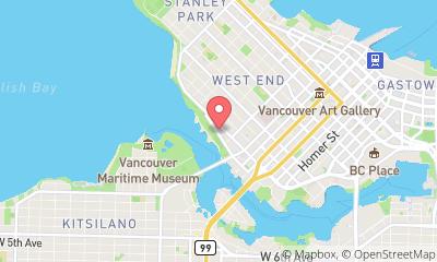 map, Five Star Painting of Vancouver, BC