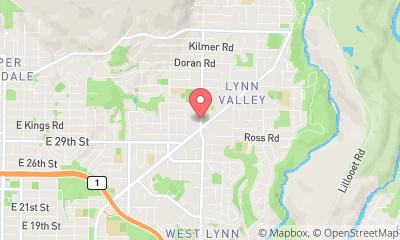 map, Central Agencies Ltd. Insurance Brokers - Lynn Valley