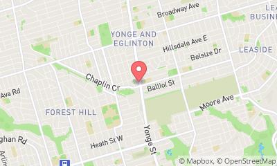 map, Regus - Ontario, Toronto - Davisville Centre