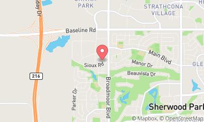 map, ServiceMaster Clean of Edmonton