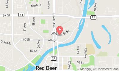 map, FXC Inspections | Red Deer Home Inspector & Property Inspections