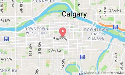 map, Regus - Alberta, Calgary - Bankers Hall
