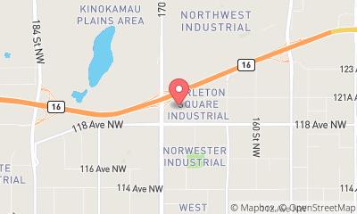 map, West Edmonton Self Storage