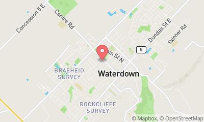 map, Youngs Insurance Brokers Waterdown