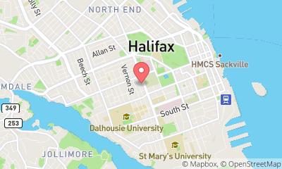 map, Roy Lounsbury: Blue Cross Health Insurance Agent in Halifax, Nova Scotia, NB