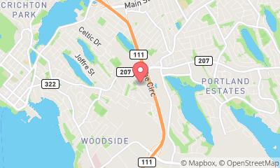 map, Dartmouth Secure Self Storage
