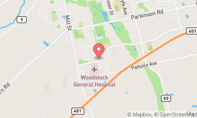map, Maison de retraite Cedarview Gracious Retirement Living à Woodstock (ON) | LiveWay
