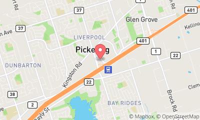 map, Regus - Ontario, Pickering - Picore Centre I