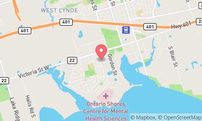 map, Emerald Professional Painters - Whitby