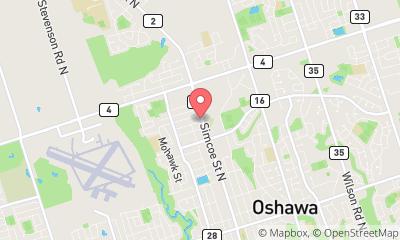 map, Courtier d'assurance Petley-Hare Limited Insurance Brokers à Oshawa (ON) | LiveWay