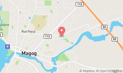 map, QUALINET NETTOYAGE MAGOG