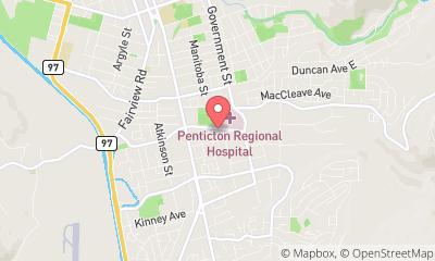 map, Nedco - Penticton, BC