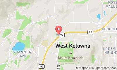 map, Nufloors West Kelowna