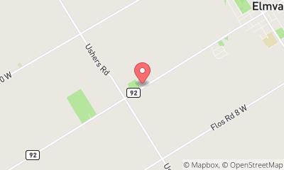 map, Garden center Ritchie's Feeds N Needs & Garden Centre in Elmvale (ON) | LiveWay