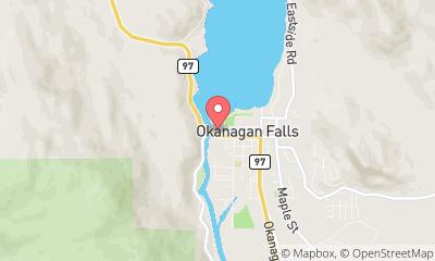 map, Okanagan Falls Condo Rentals