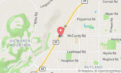 map, Power Vac Duct Cleaning -Kelowna