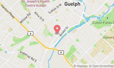 map, GoldEye Home Inspection Guelph, Fergus, Elora, Kitchener, Waterloo & Cambridge