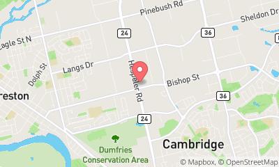 map, SE Inspections Inc - Home Inspection Cambridge, Kitchener, Waterloo, Guelph, Milton