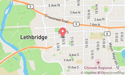 map, Lethbridge Property Appraisal