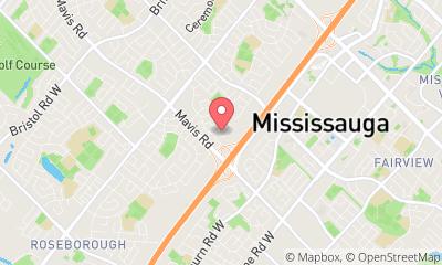 map, Mississauga Duct Cleaning