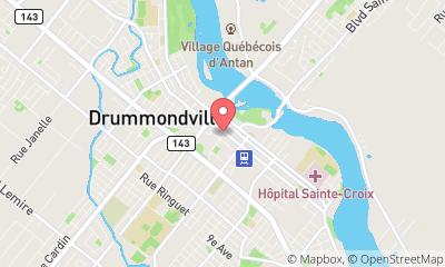 map, Flordeco - Drummondville