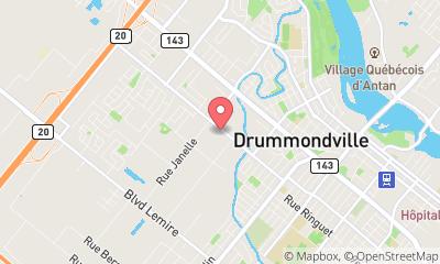 map, Nedco - Drummondville, QC