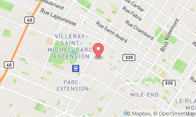 map, Steve Rouleau Courtier Immobilier Rosemont Villeray Remax du Cartier Montreal