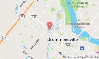 map, Réparation électronique Addison Électronique - Drummondville à Drummondville (QC) | LiveWay